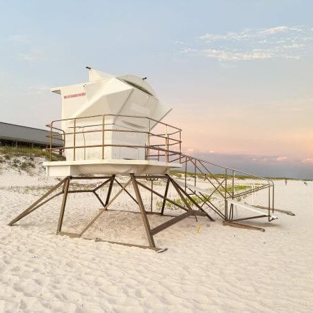 Life guard tower